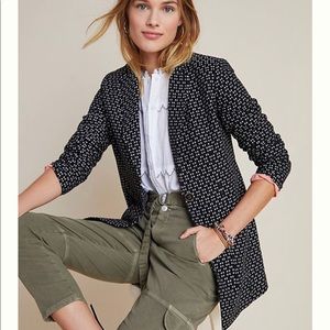 NWT Anthropologie Filipa Textured Blazer XL